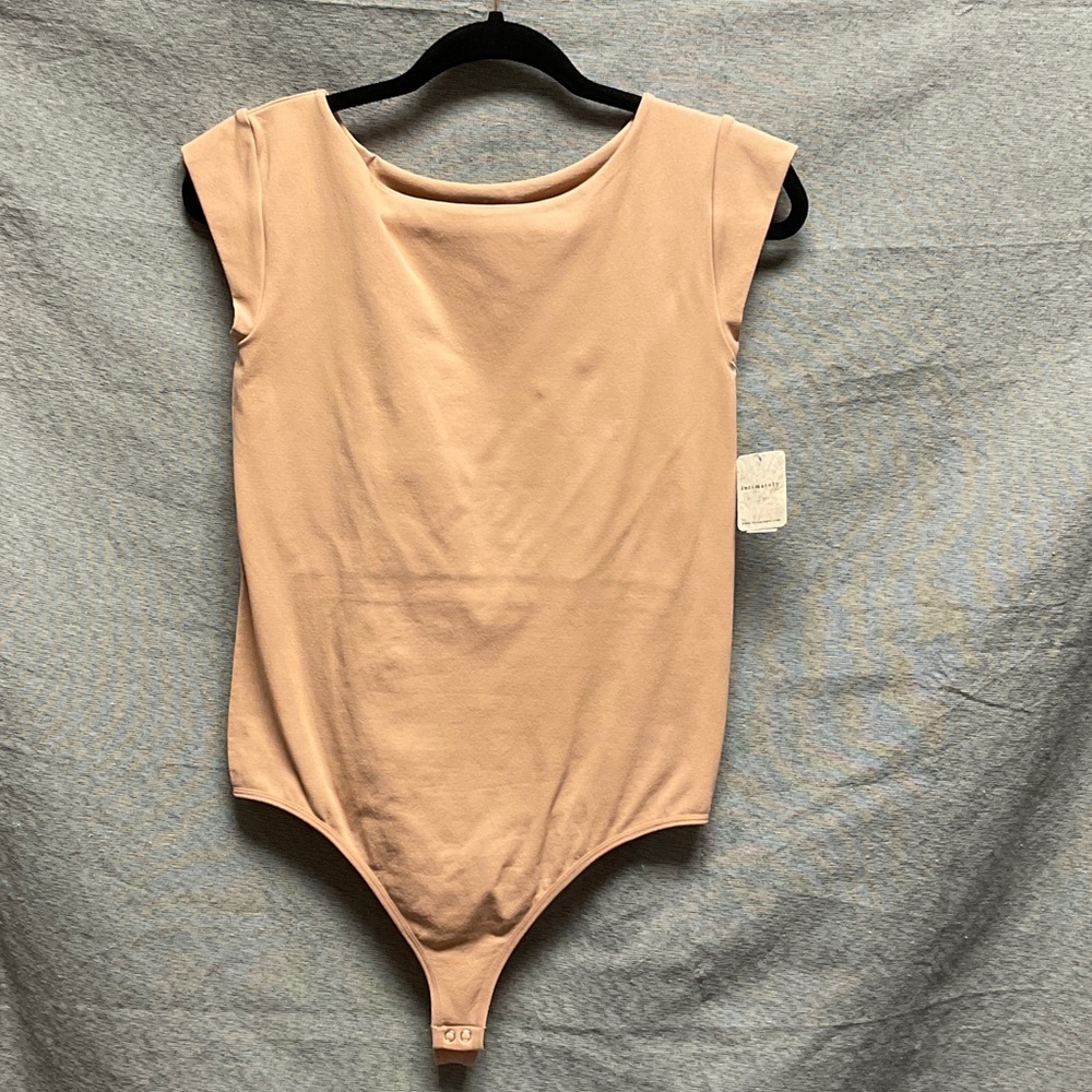Free people Peach Women's Bodysuit